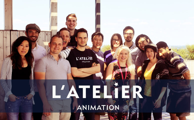 iAnimate crew at L'Atelier Animation